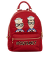 Dolce and Gabbana DGFamily Patch Applique Backpack, front view